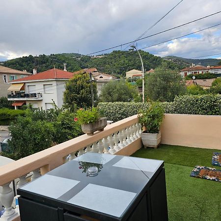 Studio 1 A La Trinite Proche De Nice, Monaco Et L'Italie Bagian luar foto