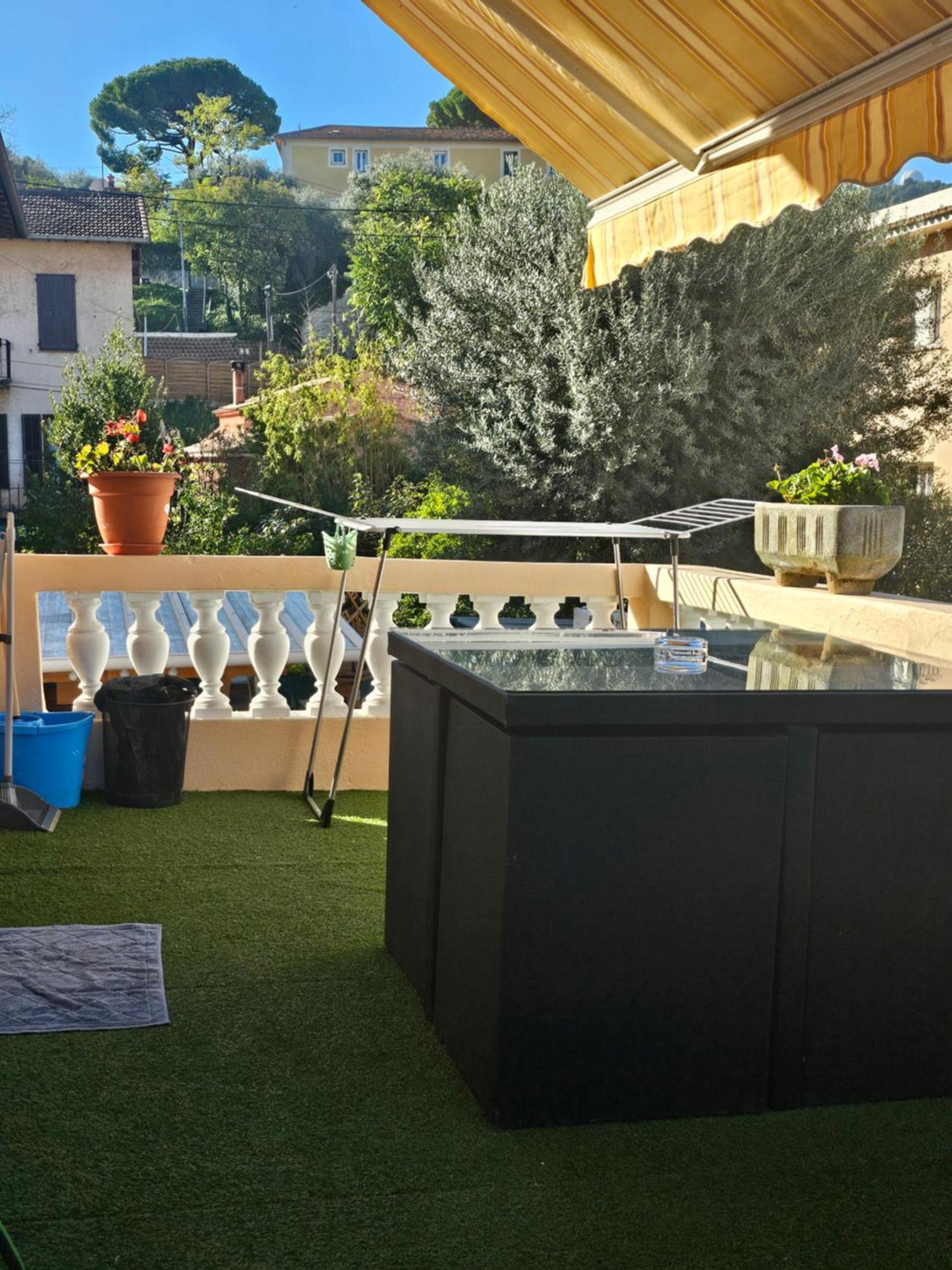 Studio 1 A La Trinite Proche De Nice, Monaco Et L'Italie Bagian luar foto